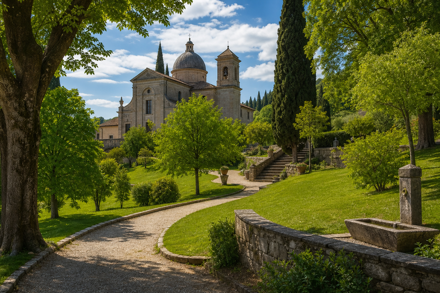 Parco verde del Santuario di Cussanio